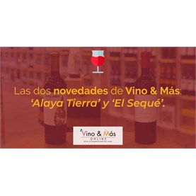 Las dos novedades de Vino & Más con descuento: 'Alaya Tierra' y 'El Sequé'